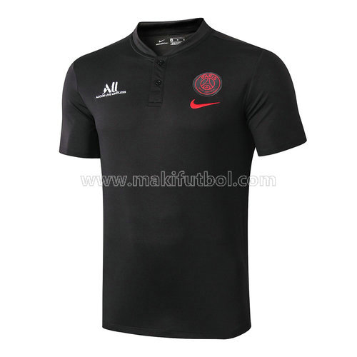 camiseta paris saint germain polo 2019-2020 negro